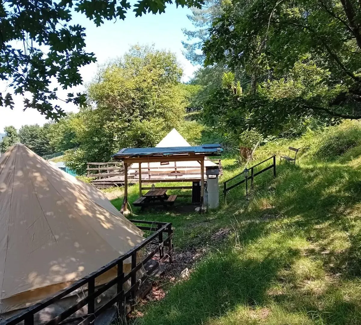 Glamping C Selva Tenda Quercia Piano Porlezza 0*,